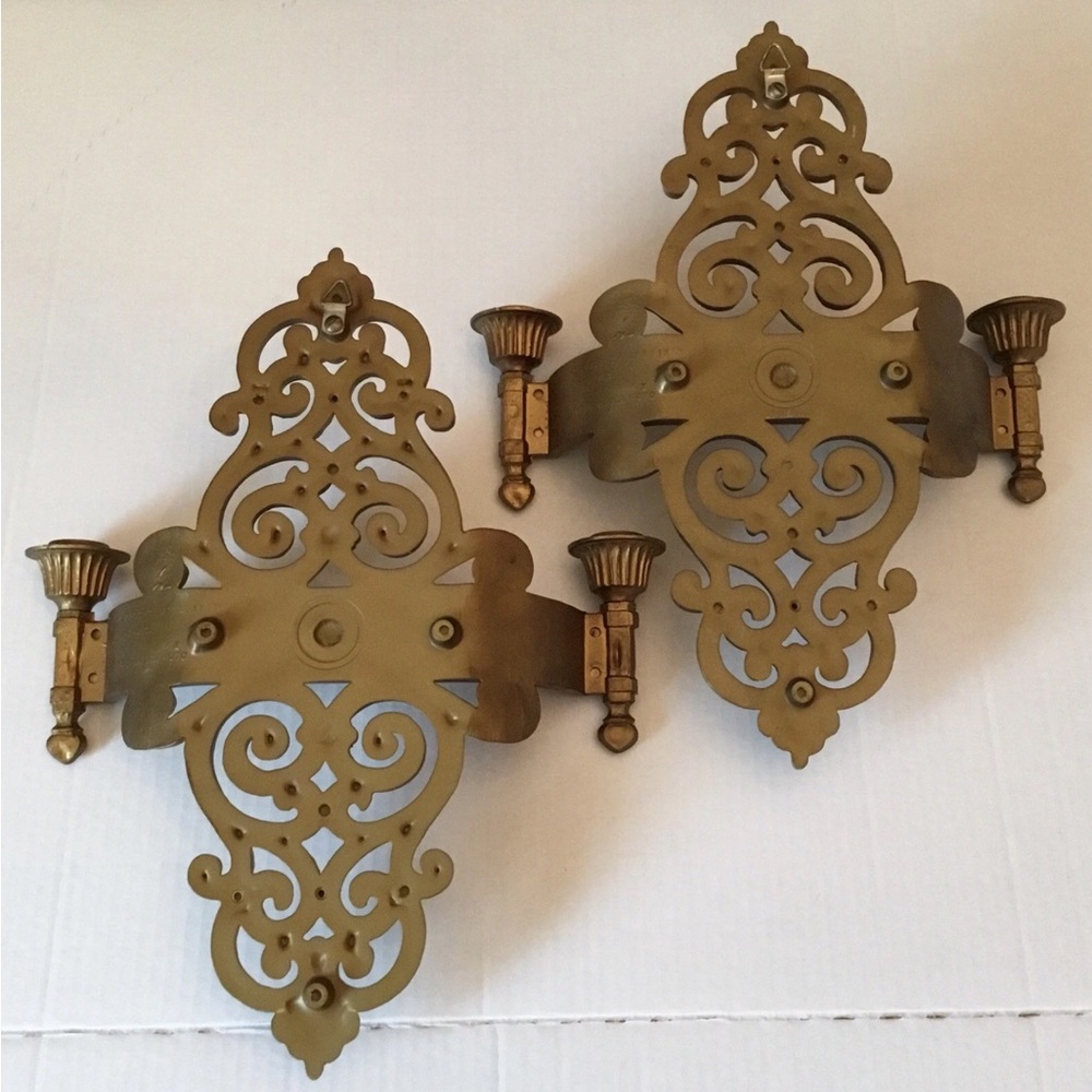 Antique-Style Gold Decorative Wall Hooks - Ornamental Metal Accent - Picture 5 of 12
